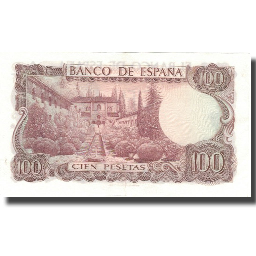 Banknot, Hiszpania, 100 Pesetas, 1970, 1970-11-17, KM:152a, UNC(64)