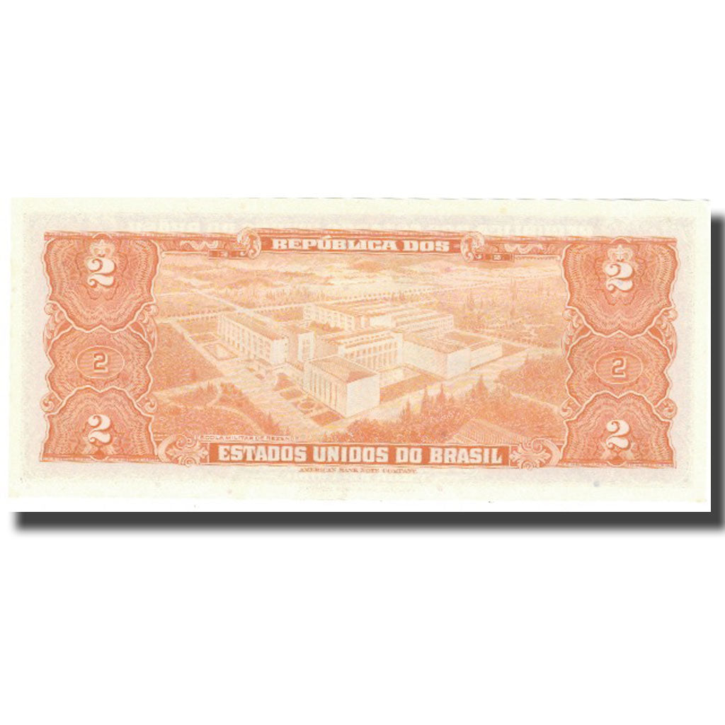 Banknote, Brazil, 2 Cruzeiros, ND (1954-1958), KM:151b, UNC(64)