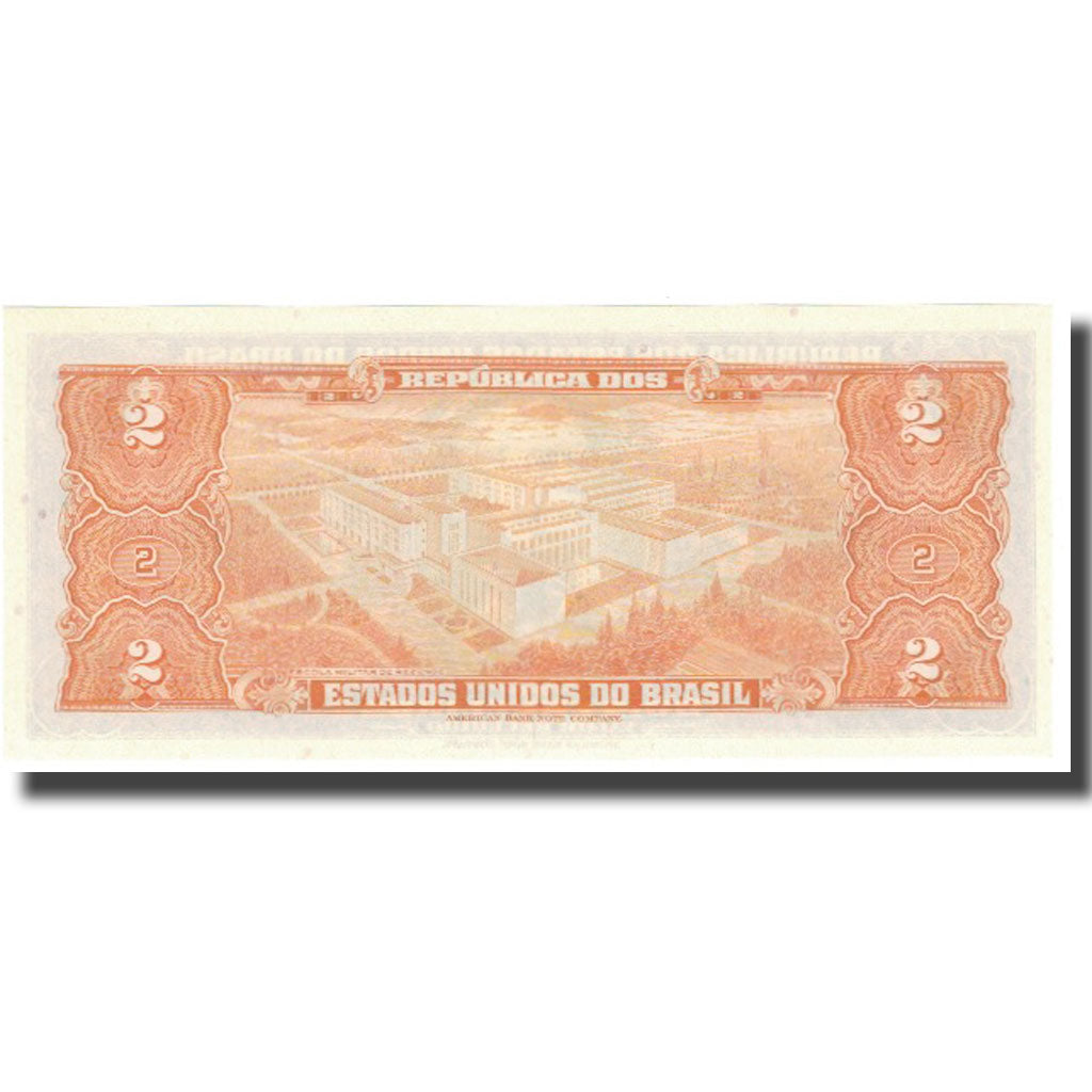 Banknote, Brazil, 2 Cruzeiros, ND (1954-1958), KM:151b, UNC(64)