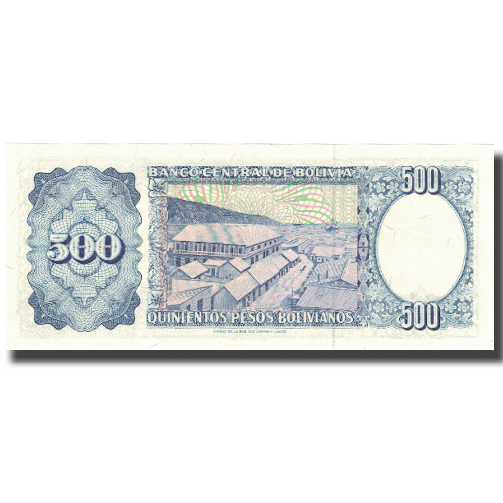 Biljet, Bolivia, 500 Pesos Bolivianos, 1981, 1981-06-01, KM:166a, SPL+