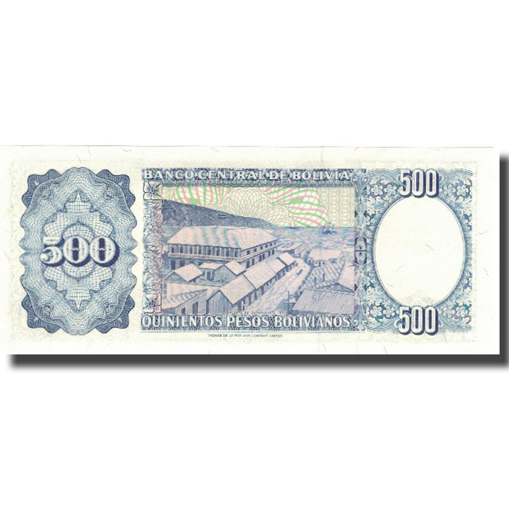 Geldschein, Bolivien, 500 Pesos Bolivianos, 1981, 1981-06-01, KM:166a, UNZ-