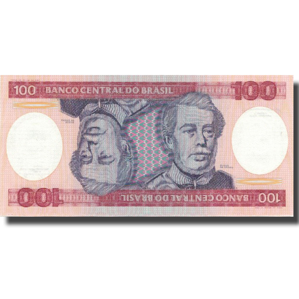 Banknote, Brazil, 100 Cruzeiros, Undated (1981-84), KM:198a, UNC(64)