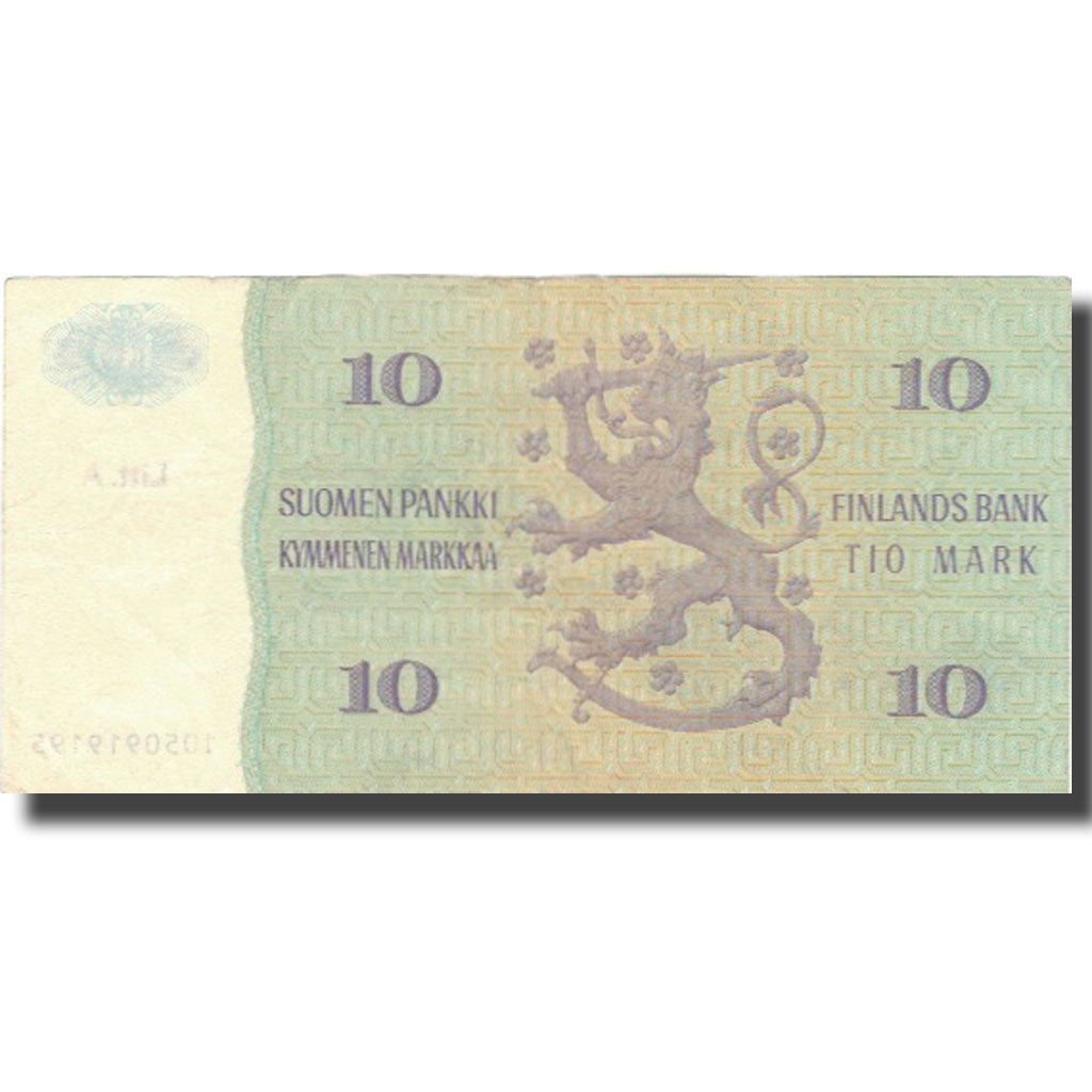 Banknote, Finland, 10 Markkaa, 1980, 1980, KM:104a, EF(40-45)