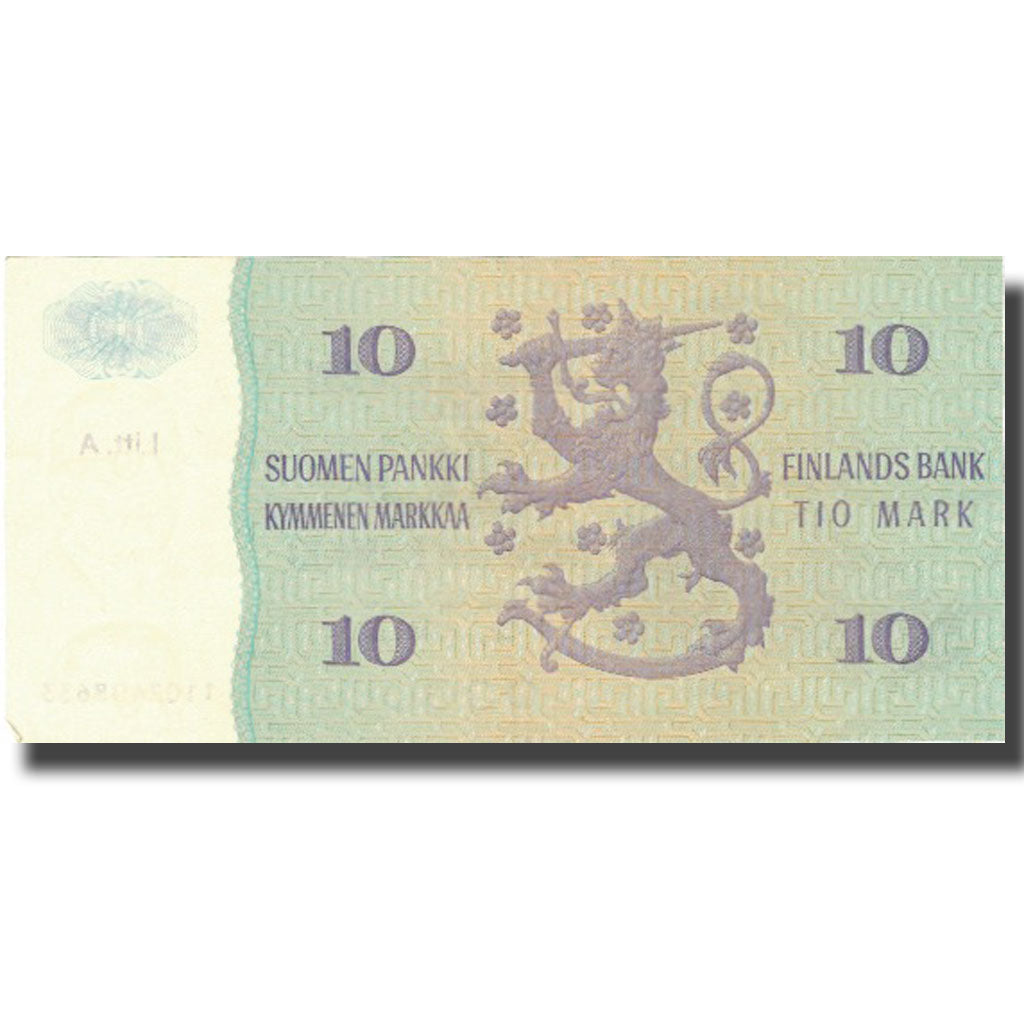 Banknote, Finland, 10 Markkaa, 1980, 1980, KM:104a, EF(40-45)