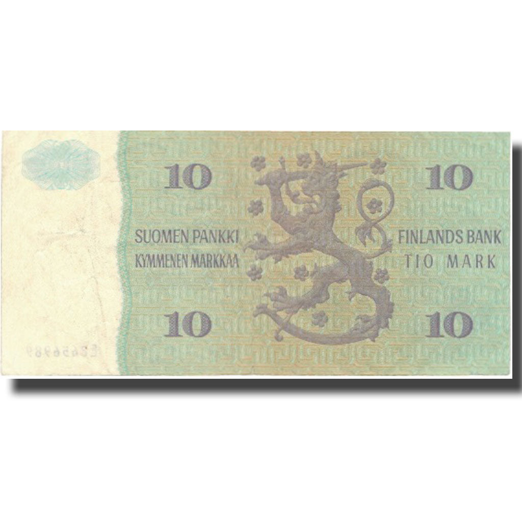 Billet, Finlande, 10 Markkaa, 1980, 1980, KM:100a, TB