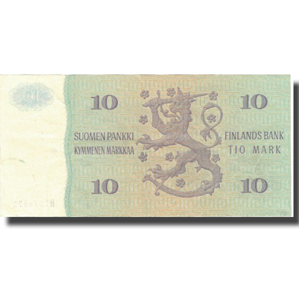 Banknote, Finland, 10 Markkaa, 1980, 1980, KM:100a, EF(40-45)