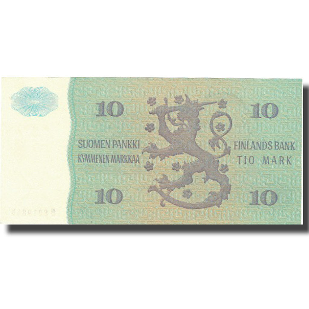 Banknote, Finland, 10 Markkaa, 1963, 1963, KM:100a, AU(55-58)