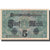 Banknote, Germany, 5 Mark, 1917, 1917-08-01, KM:56b, UNC(63)