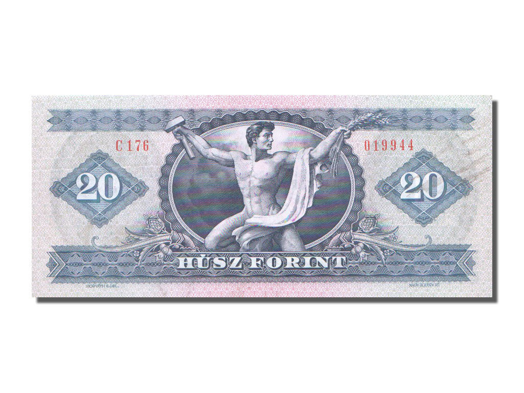 Banknote, Hungary, 20 Forint, 1975, 1975-10-28, UNC(65-70)