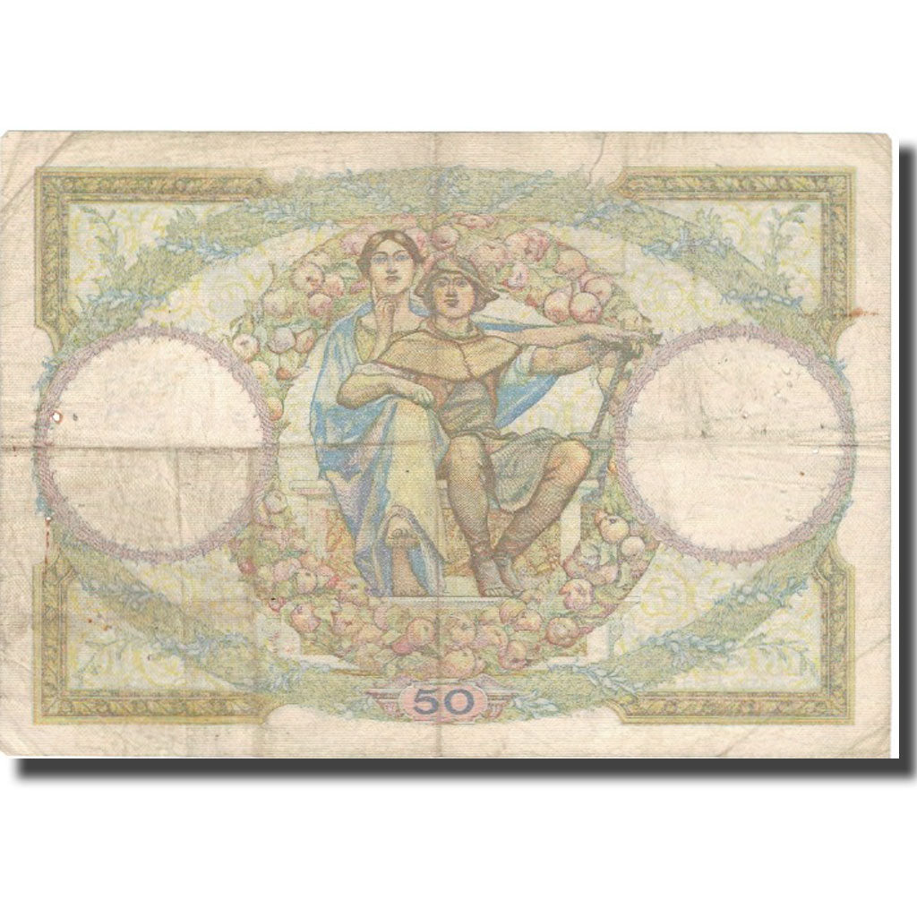 Francia, 50 Francs, Luc Olivier Merson, 1932, 1932-12-29, BC, Fayette:16.3
