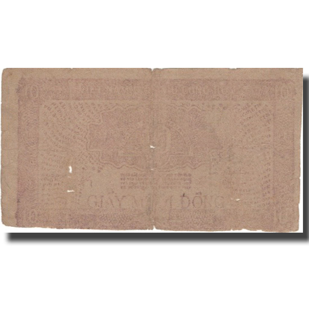 Billet, Viet Nam, 10 D<ox>ng, Undated (1948), KM:20a, TB