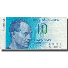 Billete, 10 Markkaa, 1986, Finlandia, 1986, KM:113a, BC