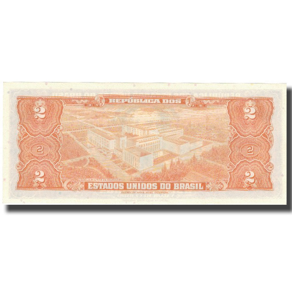 Nota, Brasil, 2 Cruzeiros, Undated (1956-58), KM:157Ac, UNC(64)