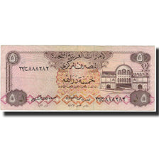 Banknote, United Arab Emirates, 5 Dirhams, Undated (1982), KM:7a, EF(40-45)