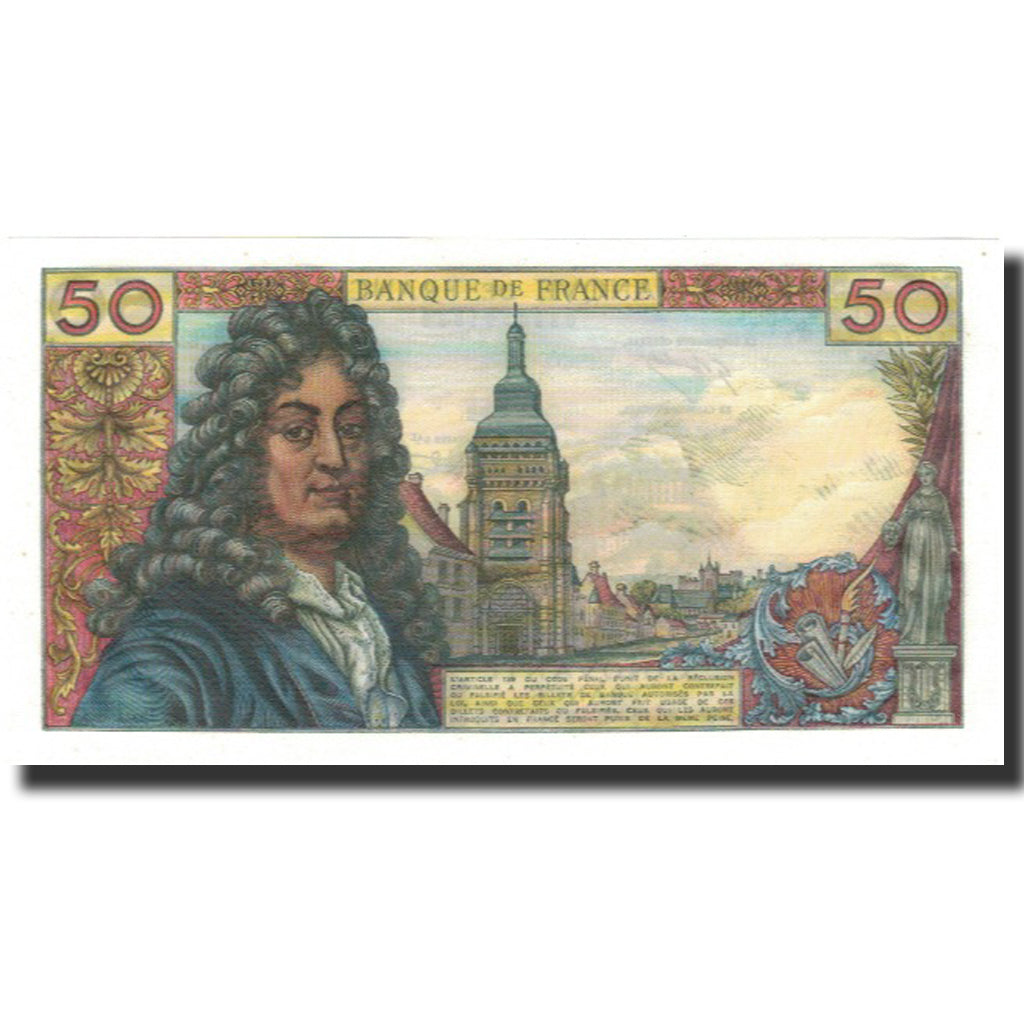 France, 50 Francs, Racine, 1970-04-02, E.157, UNC(65-70)