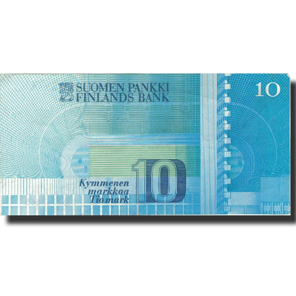 Nota, Finlândia, 10 Markkaa, 1986, 1986, KM:113a, EF(40-45)