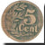 Francia, Lille, 5 Centimes, 1915, MBC, Pirot:59-3058