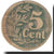França, Lille, 5 Centimes, 1915, EF(40-45), Pirot:59-3058