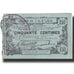 Banknote, Pirot:02-1308, 50 Centimes, 1916, France, AU(50-53), Laon