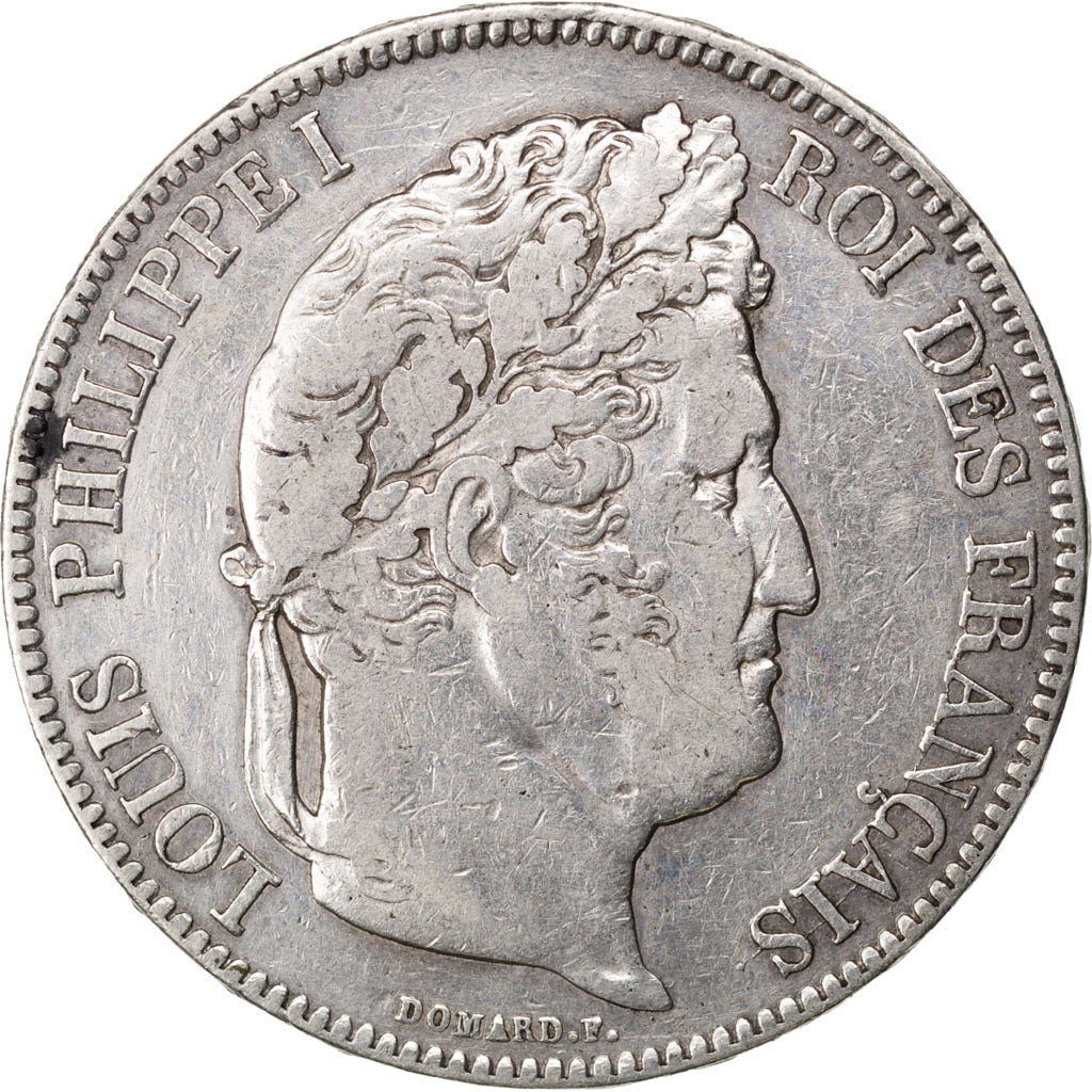 Münze, Frankreich, Louis-Philippe, 5 Francs, 1833, Nantes, SS, Silber