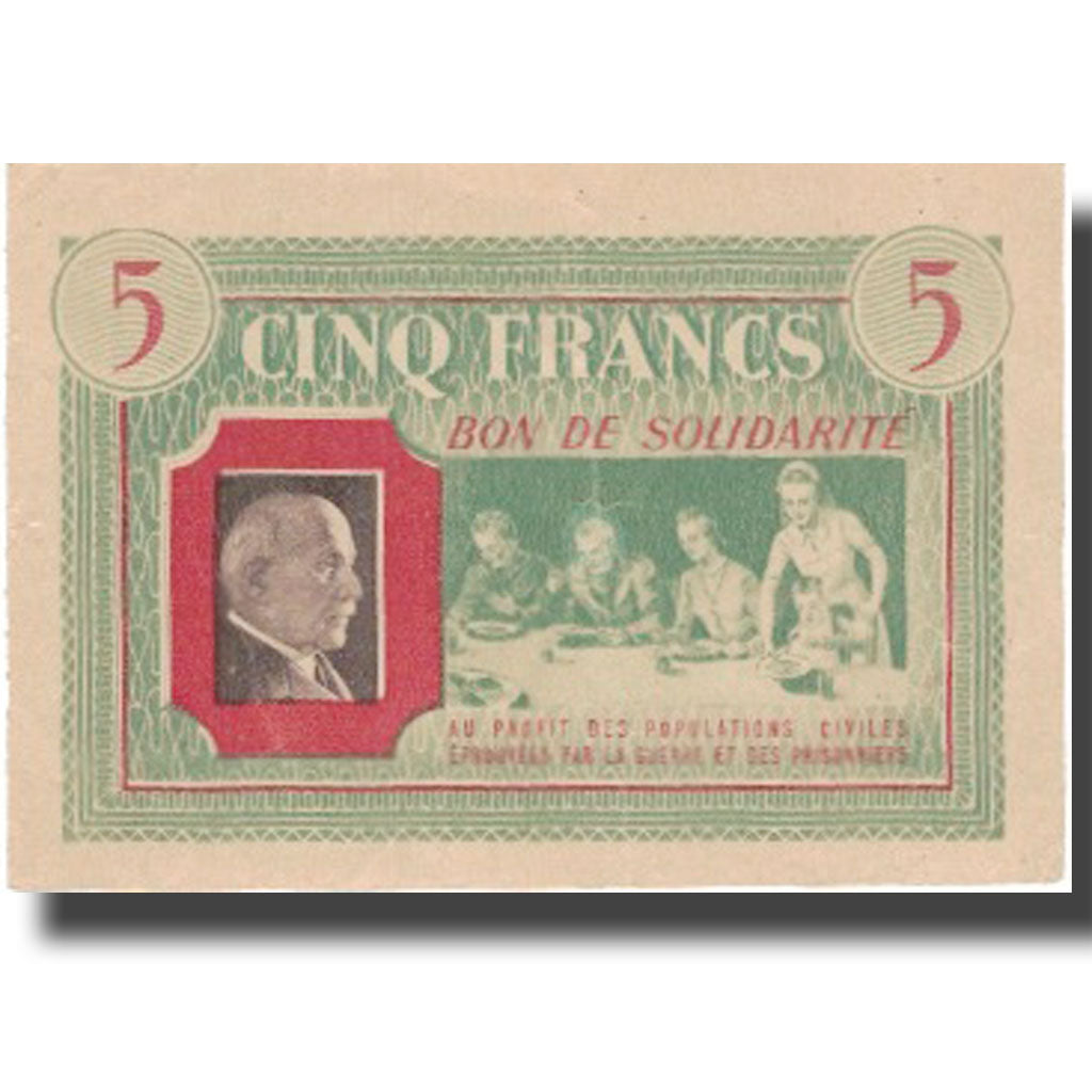 Frankrijk, Comité National, 5 Francs, TTB+
