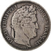 Coin, France, Louis-Philippe, 5 Francs, 1834, Lyon, VF(20-25), Silver, KM:749.4