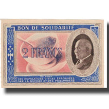 France, Bon de Solidarité, 2 Francs, 1941, UNC(65-70)