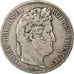 Moneta, Francia, Louis-Philippe, 5 Francs, 1834, Bordeaux, MB, Argento