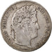 Coin, France, Louis-Philippe, 5 Francs, 1835, Lyon, VF(30-35), Silver, KM:749.4