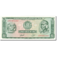 Banconote, Perù, 5 Soles De Oro, 1974, 1974-05-16, KM:99c, SPL+