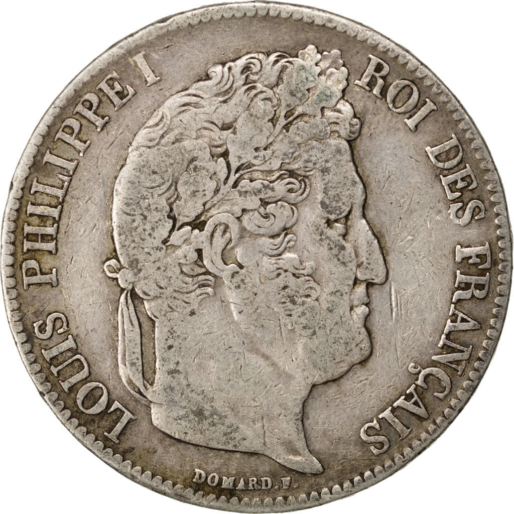 Monnaie, France, Louis-Philippe, 5 Francs, 1836, Lille, TB, Argent, KM:749.13