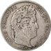 Monnaie, France, Louis-Philippe, 5 Francs, 1837, Rouen, TB, Argent, KM:749.2
