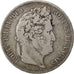 Monnaie, France, Louis-Philippe, 5 Francs, 1837, Strasbourg, TB, Argent