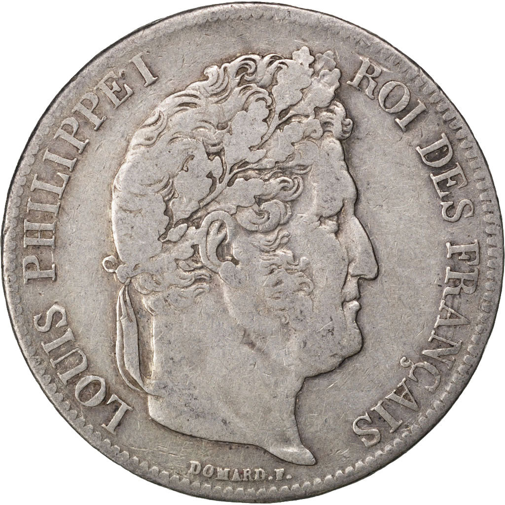 Münze, Frankreich, Louis-Philippe, 5 Francs, 1840, Paris, S, Silber