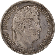 Coin, France, Louis-Philippe, 5 Francs, 1841, Lille, VF(30-35), Silver