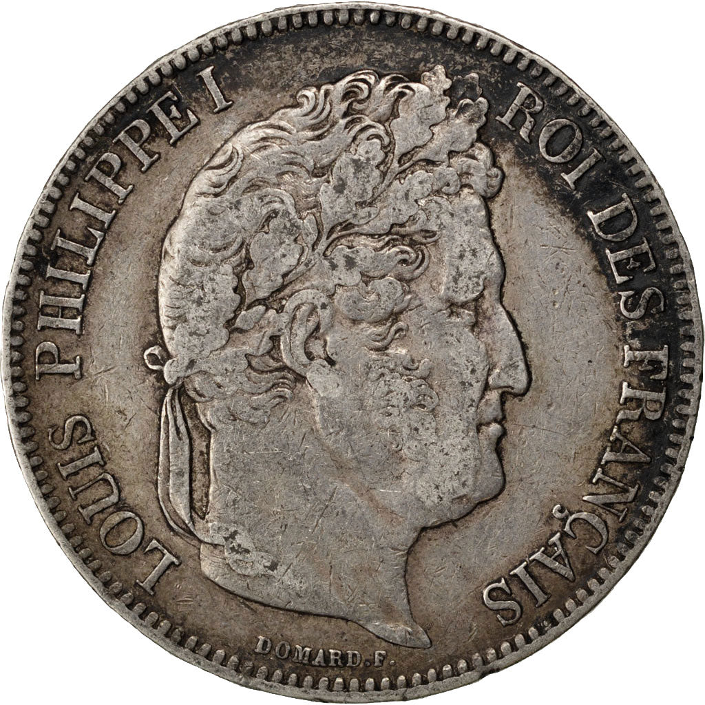 Münze, Frankreich, Louis-Philippe, 5 Francs, 1842, Lille, SS, Silber
