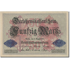Banknote, Germany, 50 Mark, 1914, 1914-08-05, KM:49b, AU(50-53)