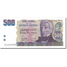 Billet, Argentine, 500 Pesos Argentinos, UNDATED (1984), KM:316a, SUP