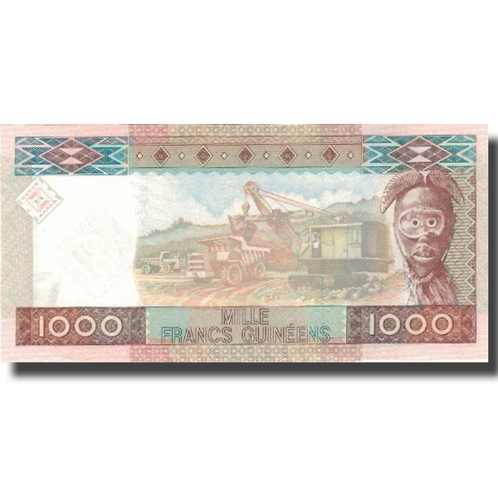 Geldschein, Guinea, 1000 Francs, 1960, 1960-03-01, KM:43, UNZ