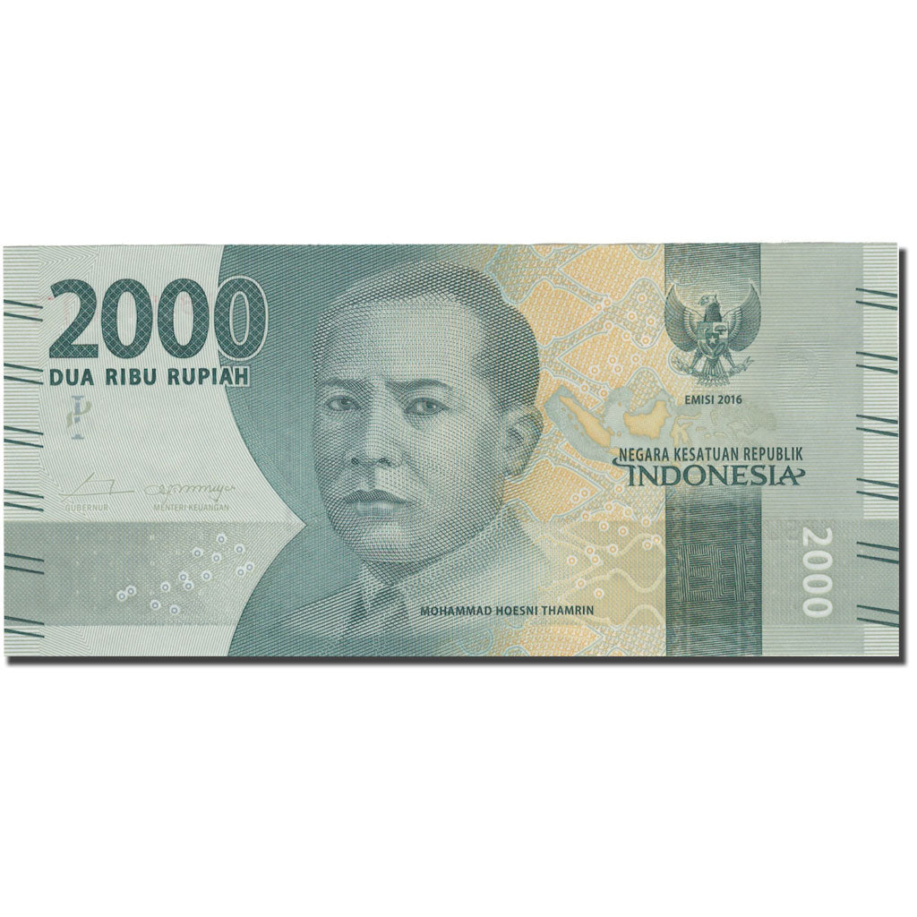 Banknote, Indonesia, 2000 Rupiah, 2016, 2016, UNC(65-70)