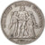 Monnaie, France, Hercule, 5 Francs, 1875, Bordeaux, TB+, Argent, KM:820.2