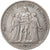 Coin, France, Hercule, 5 Francs, 1875, Bordeaux, EF(40-45), Silver, KM:820.2