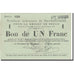 Francia, Sedan, 1 Franc, 1916, SPL-