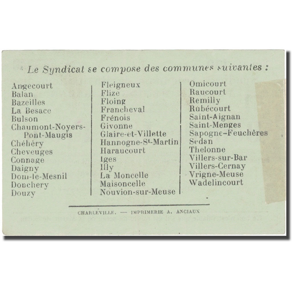 Francia, Sedan, 1 Franc, 1916, SPL-