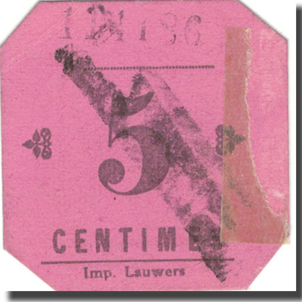 France, MOUVAUX, 5 Centimes, SUP+, Pirot:59-3091