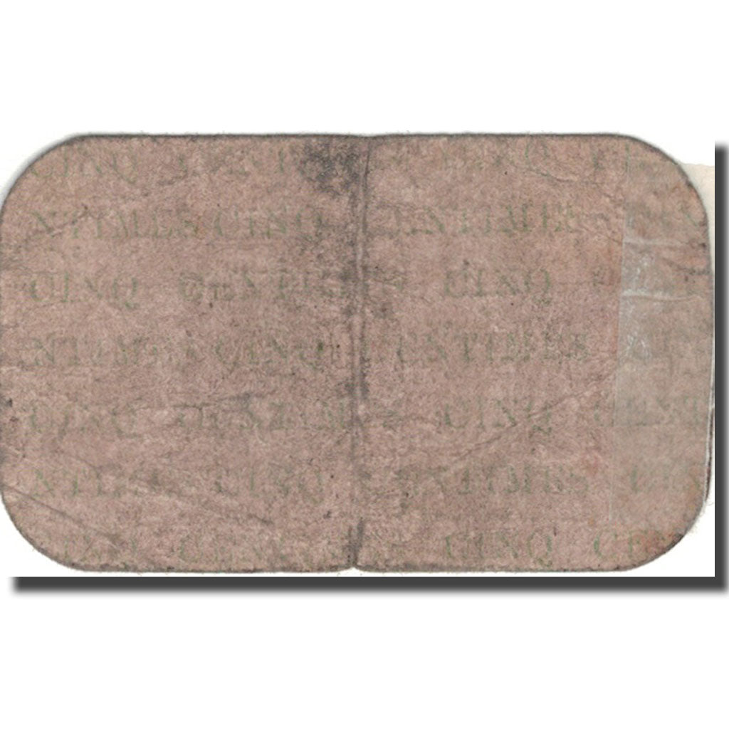 Frankrijk, Saint-Quentin, 5 Centimes, B+, Pirot:02-2075