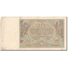 Banknote, Poland, 10 Zlotych, 1929, 1929-07-20, KM:69, VF(30-35)
