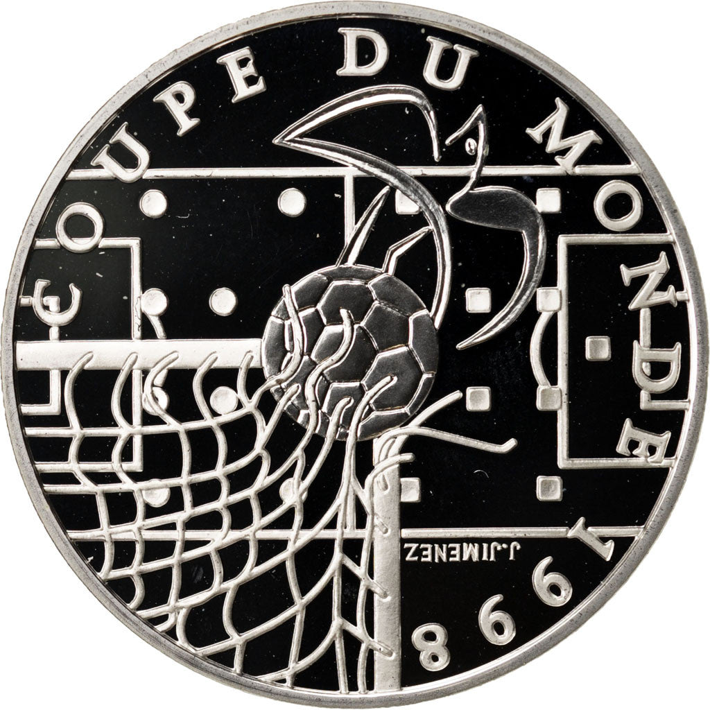 Moneta, Francia, 10 Francs, 1996, FDC, Argento, KM:1144, Gadoury:: Manque)