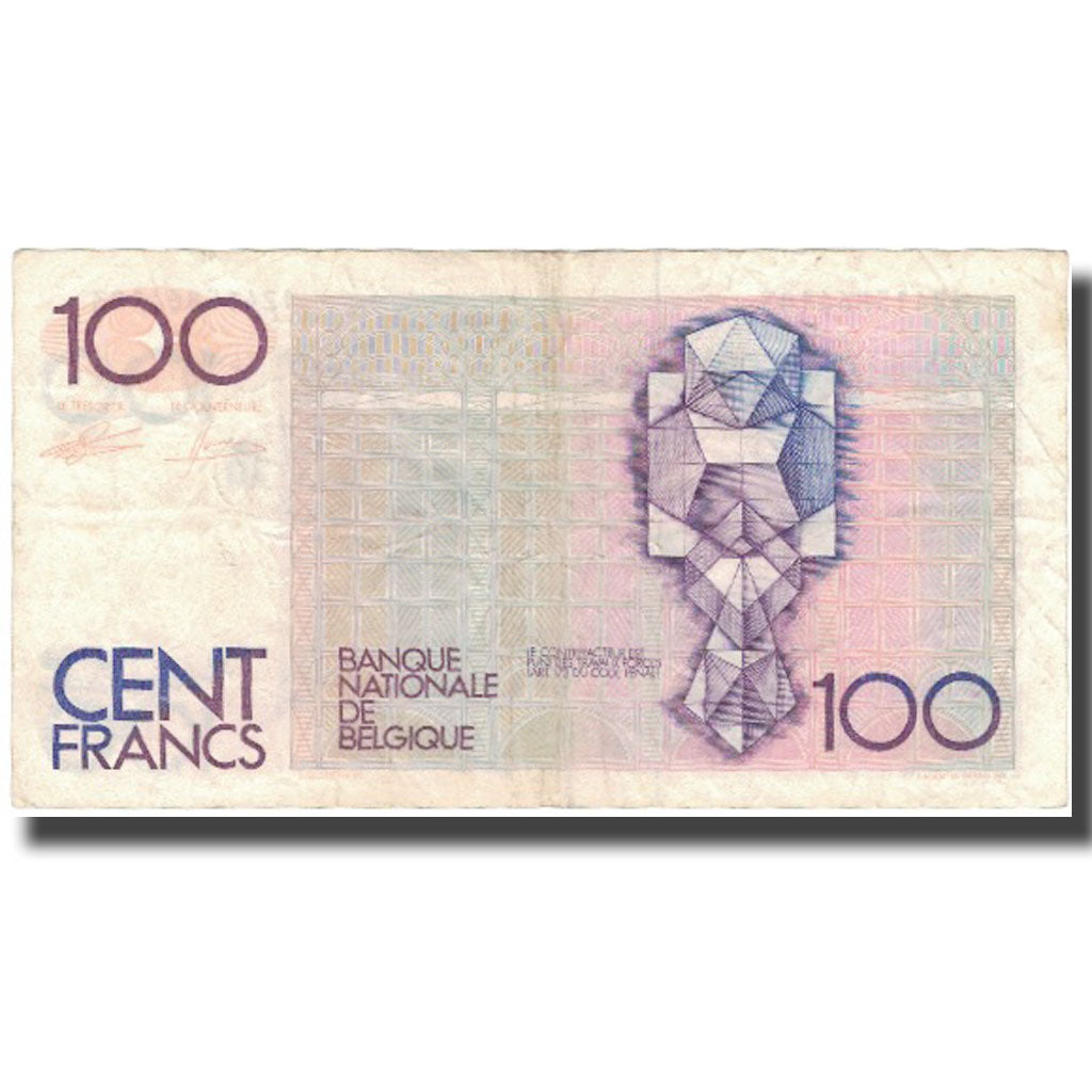 Billet, Belgique, 100 Francs, 1982, KM:142a, TTB
