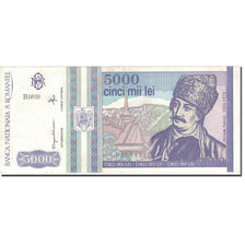 Banknote, Romania, 5000 Lei, 1993, Mai 1993, KM:104a, VF(30-35)